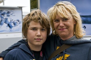 Christine Feldthaus med sønnen Alfred (Privatfoto) Christine Feldthaus med sønnen Alfred (Privatfoto)